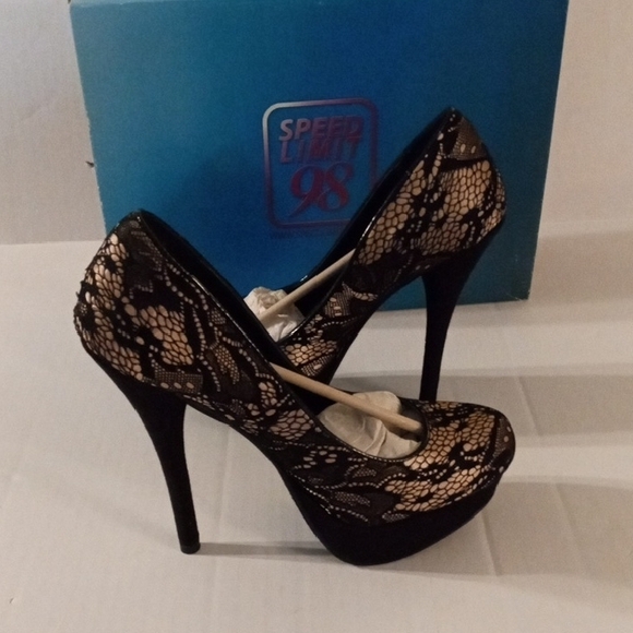 Women's Speed Limit 98 Platform Pumps Stiletto - Picture 5 of 10